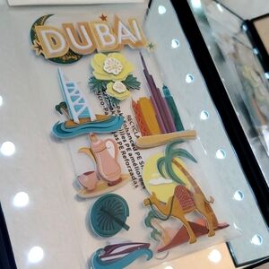 184◼️RECOLLECTIONS DUBAI STICKERS
